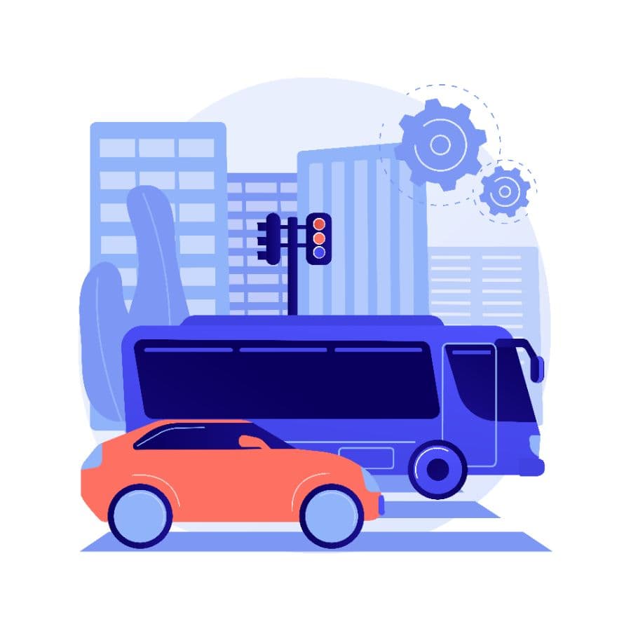 City streets we serve