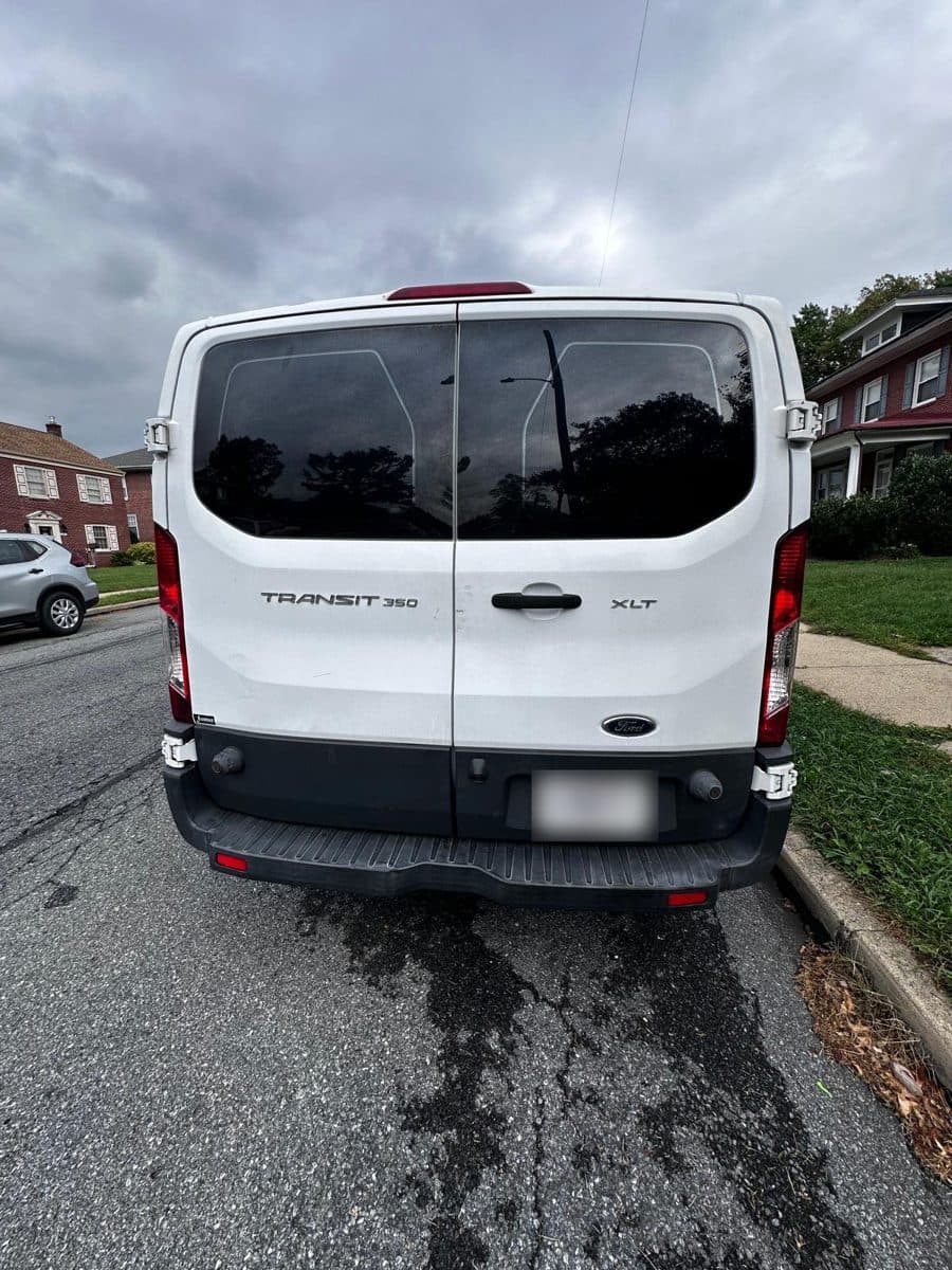 Lima van, rear luggage bay
